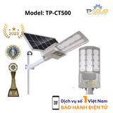 [500W] Đèn Bàn Chải Vát 3 Mặt Năng Lượng Mặt Trời TP-CT500