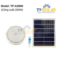 [200W] Đèn Áp Trần Năng Lượng Mặt Trời TP Solar TP-A200N  Sang Trọng 3 Màu Ánh Sáng